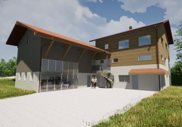 Ersatzbau Wohnhaus in Jona - Baujahr 2022